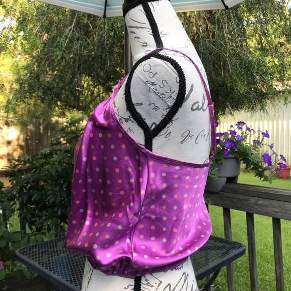 Vintage Victoria’s Secret Silk Polka Dot Cami S - Picture 3 of 5